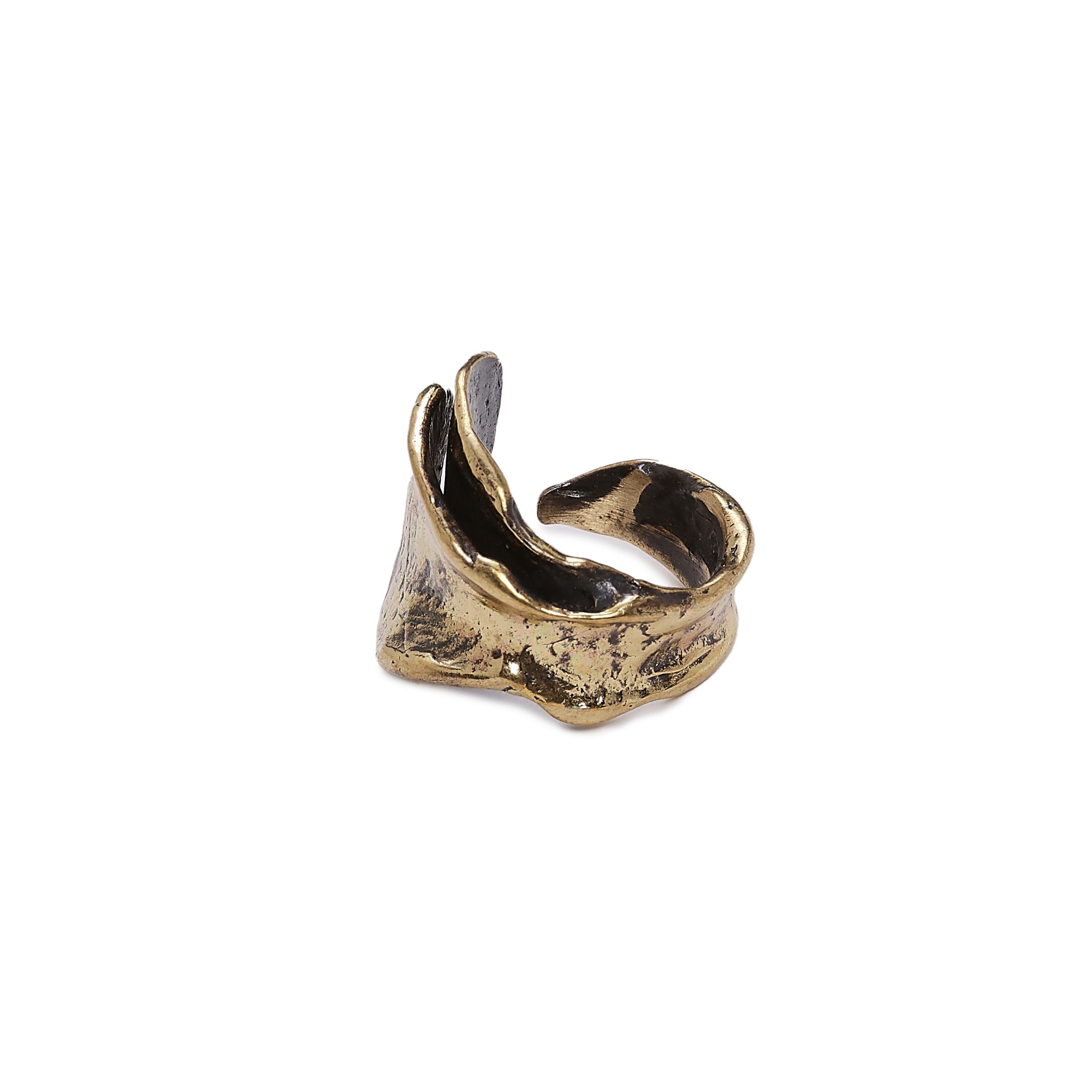 Handmade Bronze Ring - BRN6979 - Image 3