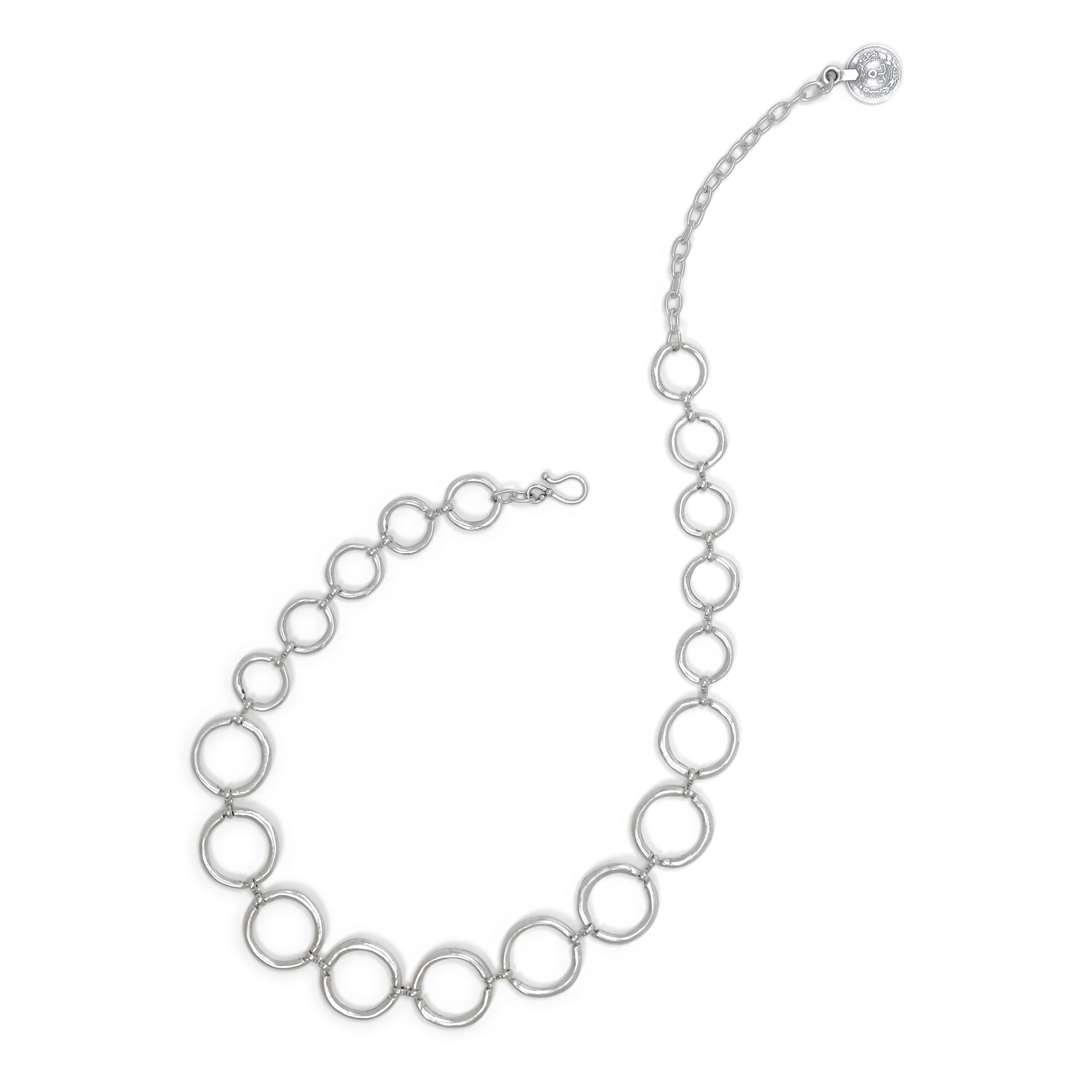 Handmade Pewter Necklace - 24-112 - Image 3