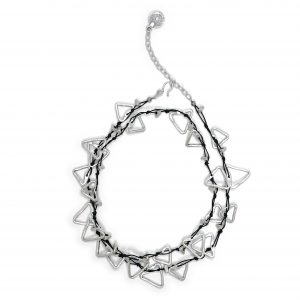 Handmade Pewter Necklace - 24-119