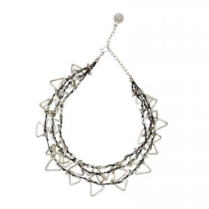 Handmade Pewter Necklace - 24-123