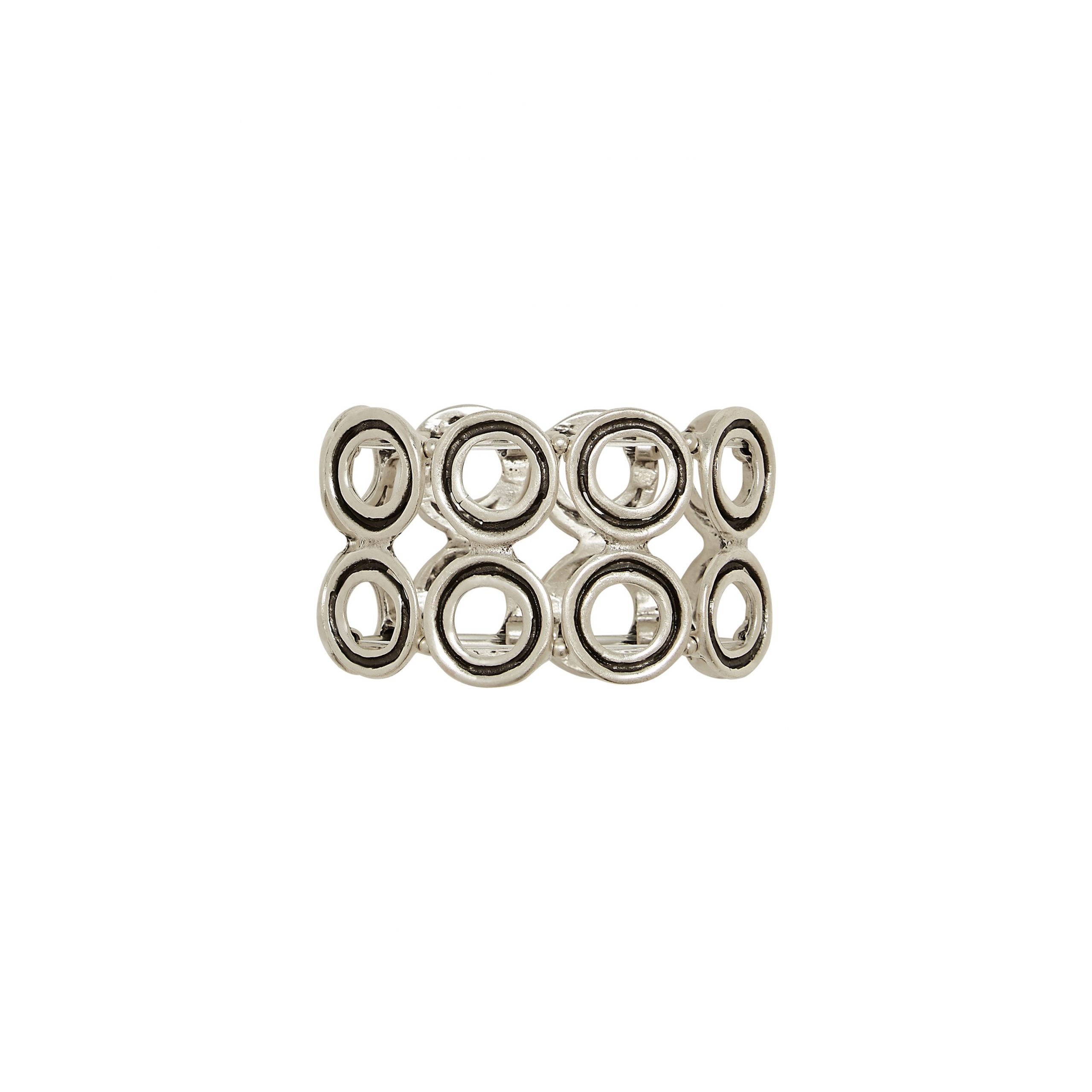 Handmade Pewter Bracelet - 24-203 - Image 2