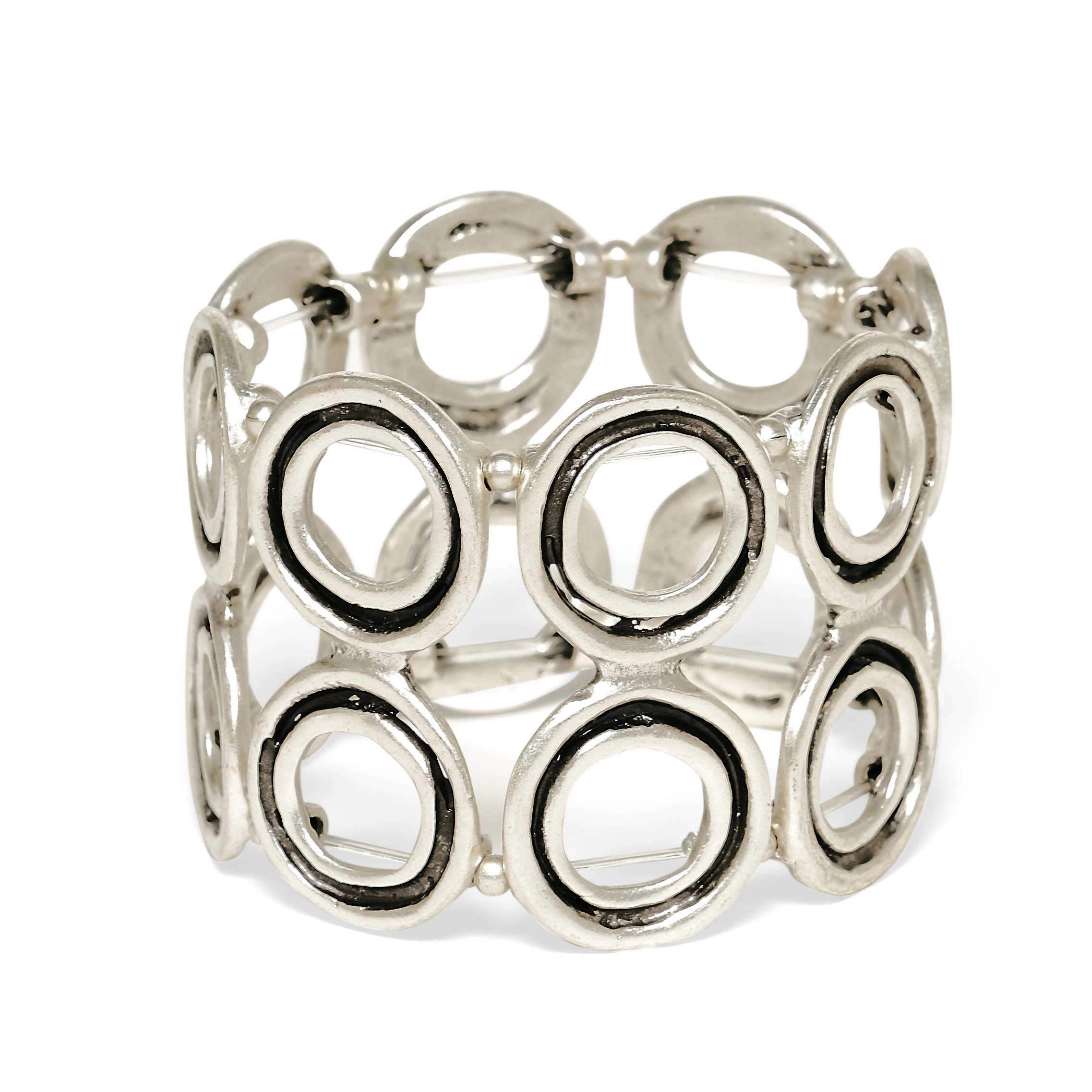 Handmade Pewter Bracelet - 24-203