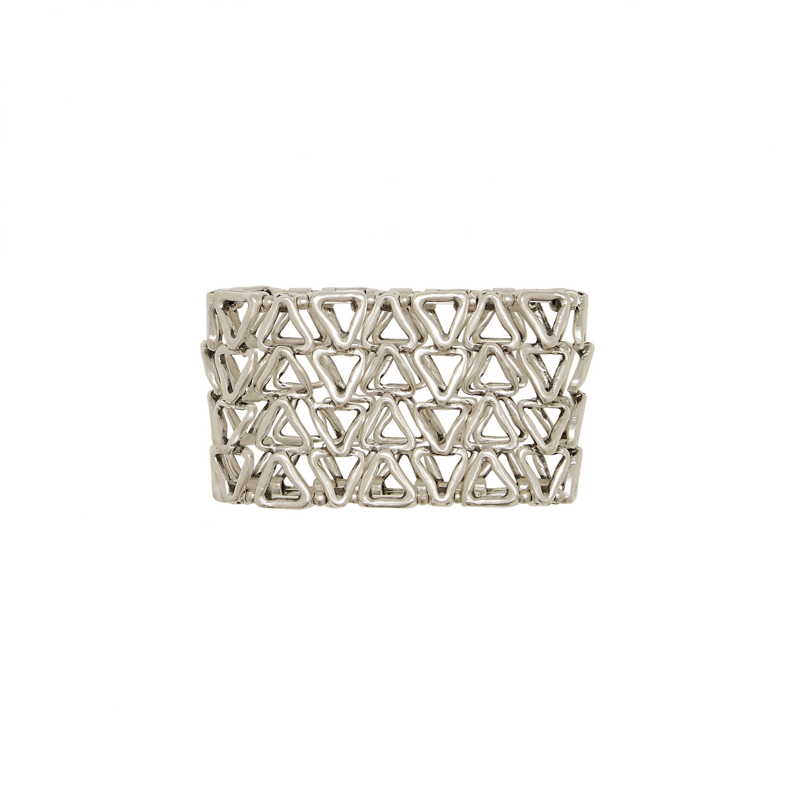 Handmade Pewter Bracelet - 24-211 - Image 2