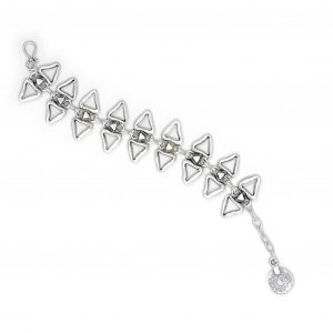 Handmade Pewter Bracelet - 24-217